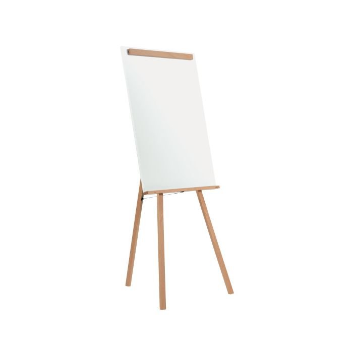Archyi Angolo beechwood tripod easel with frameless magnetic whiteboard surface
